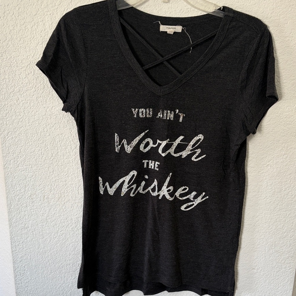 Maurices Charcoal Graphic Tee